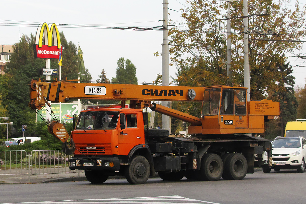 Днепропетровская область, № АЕ 2158 ЕР — КамАЗ-55111-15 [55111R]