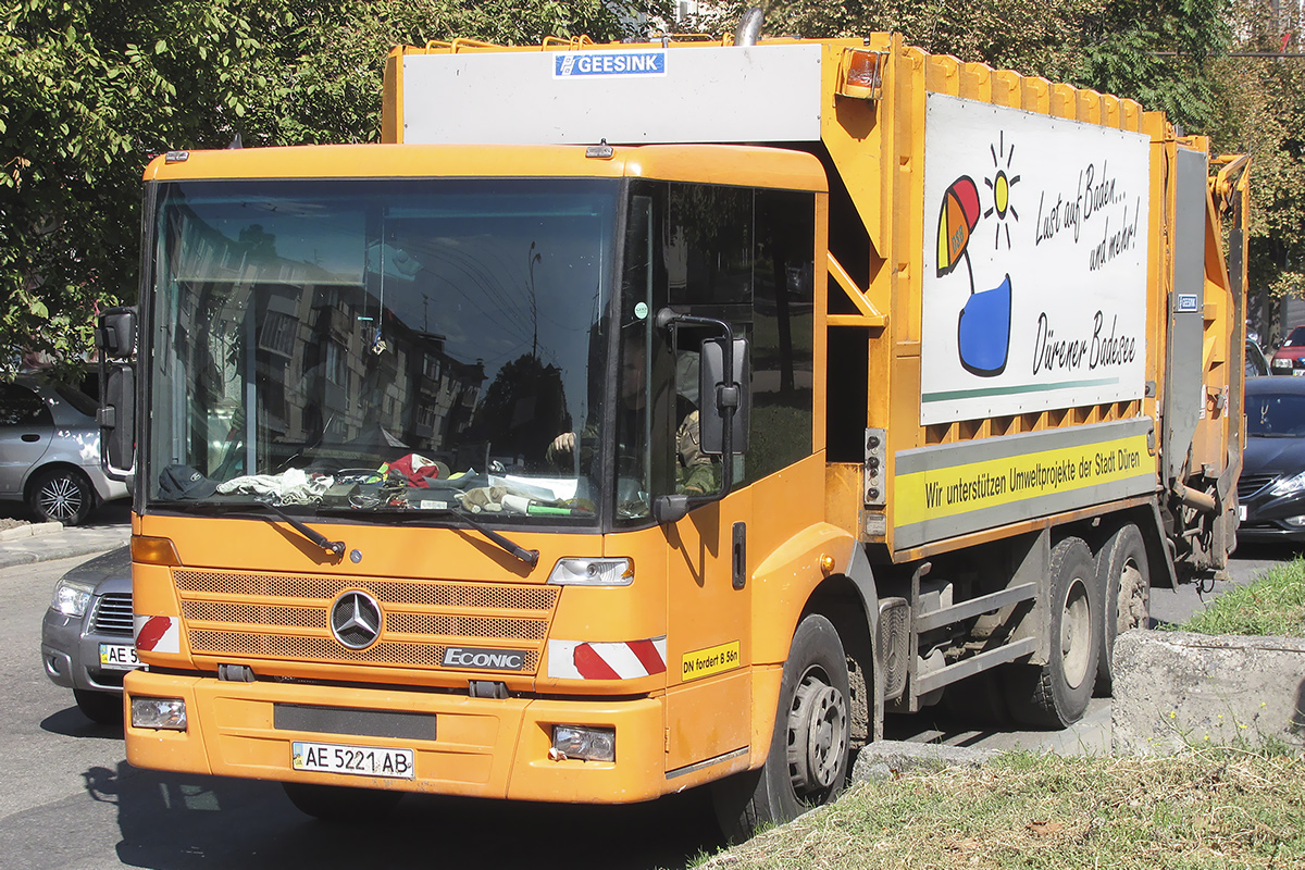 Днепропетровская область, № АЕ 5221 АВ — Mercedes-Benz Econic