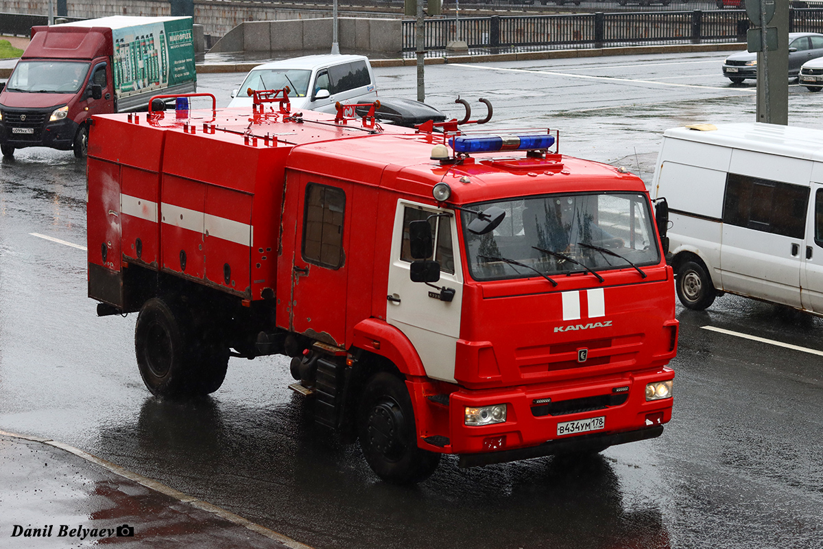 Санкт-Петербург, № В 434 УМ 178 — КамАЗ-43253-R4(28)