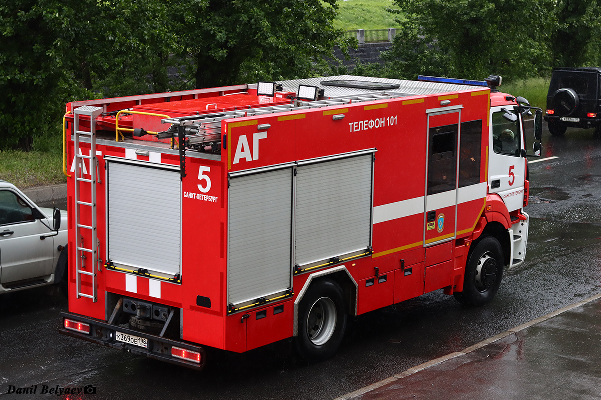 Санкт-Петербург, № К 369 ОЕ 198 — КамАЗ-5325-G5(69)
