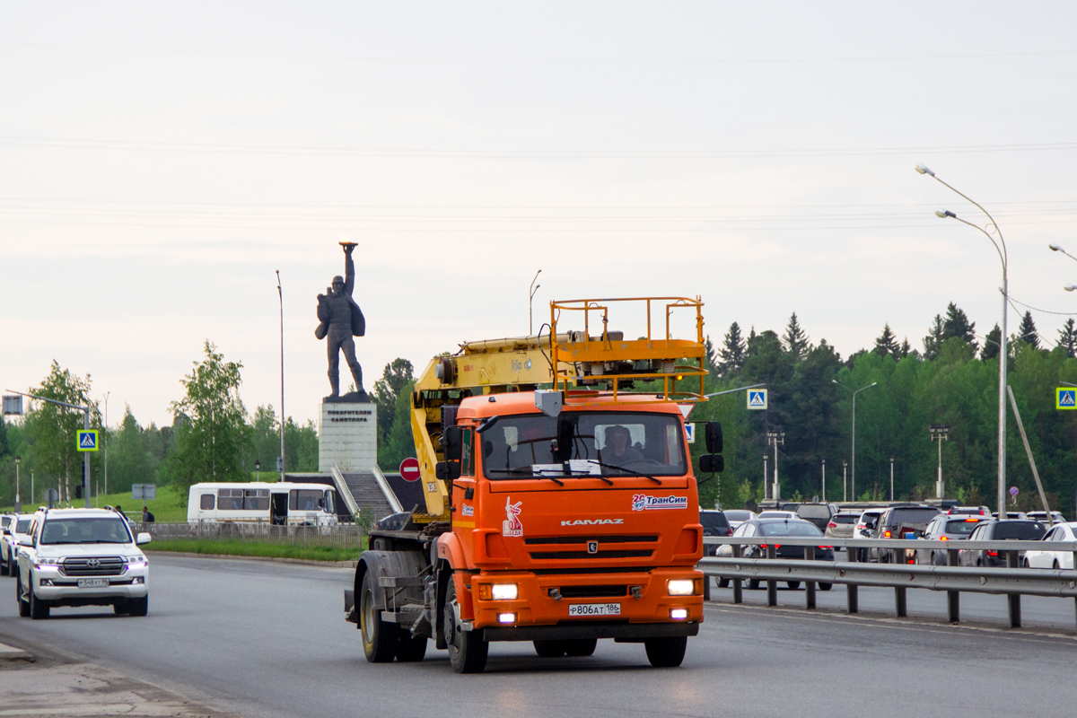 Ханты-Мансийский автоном.округ, № Р 806 АТ 186 — КамАЗ-43253-C4(25)