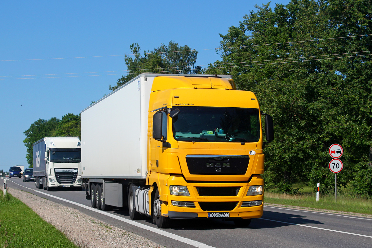 Польша, № TOS 67700 — MAN TGX ('2007) (общая модель)