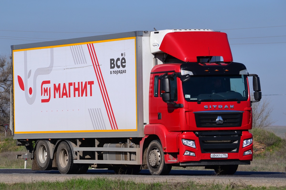 Волгоградская область, № О 844 ТО 196 — Sitrak C7H ZZ1316