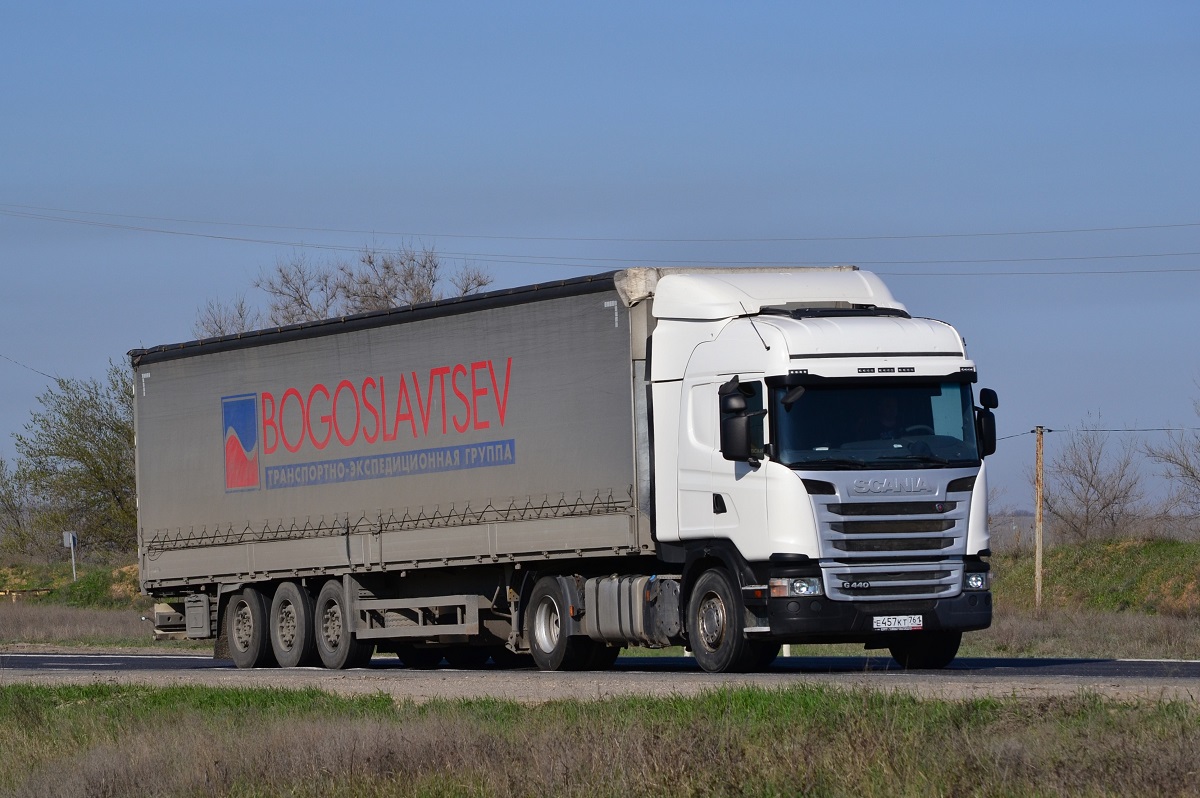 Ростовская область, № Е 457 КТ 761 — Scania ('2013) G440