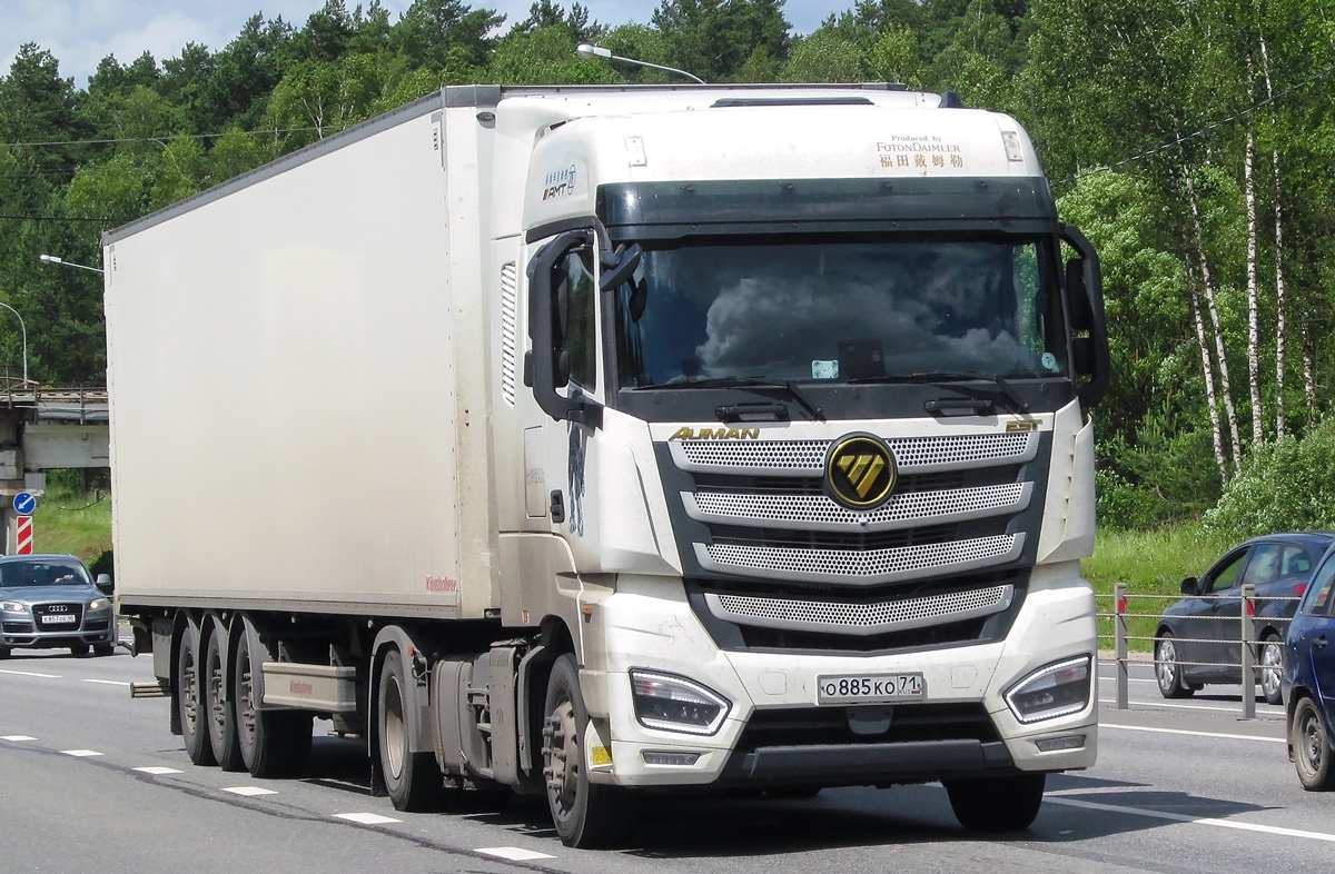 Тульская область, № О 885 КО 71 — Foton Auman EST / EST-A (H5) BJ4189