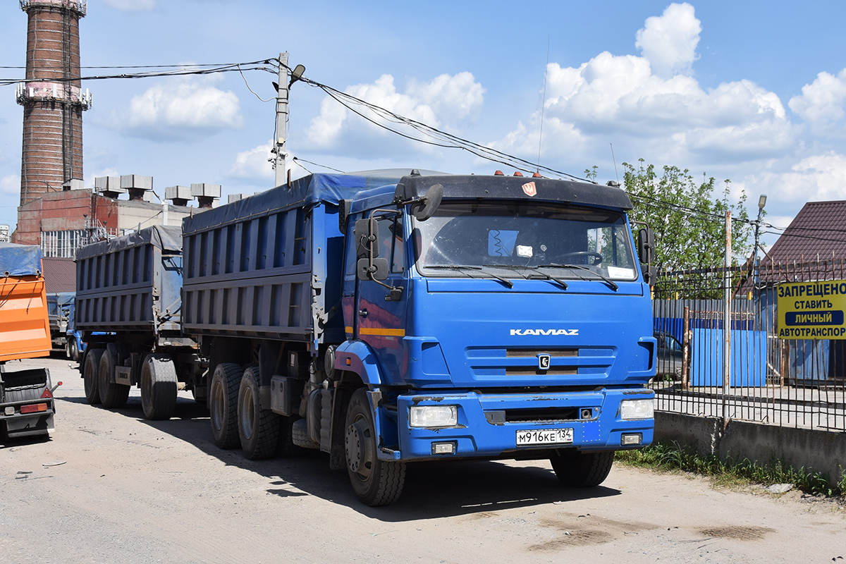 Волгоградская область, № М 916 КЕ 134 — КамАЗ-65115-50