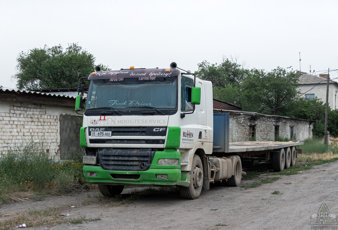 Киргизия, № 08 695 ABO — DAF 85 (CF) FT