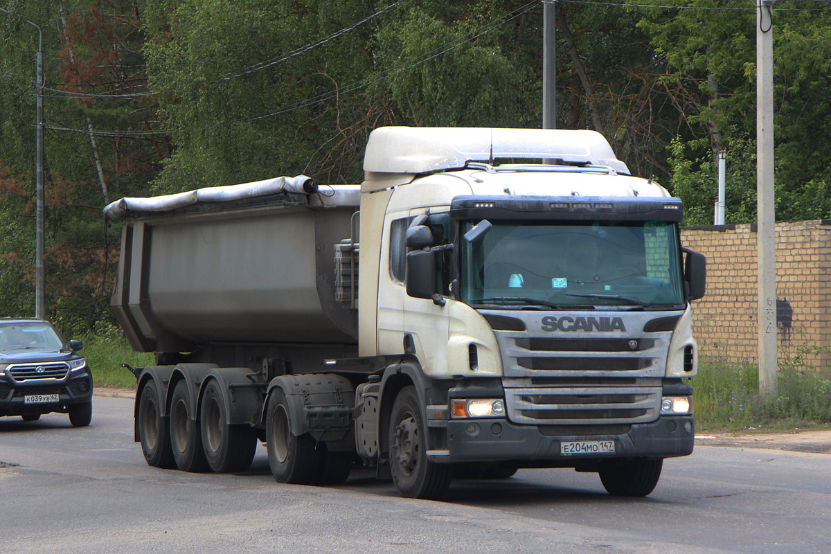 Ленинградская область, № Е 204 МО 147 — Scania ('2004) P400