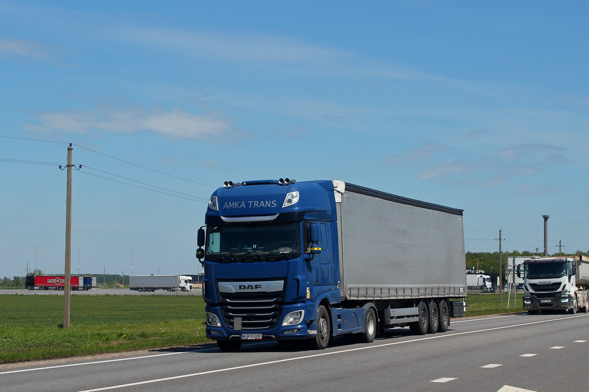 Польша, № WGM 9508F — DAF XF Euro6 FT