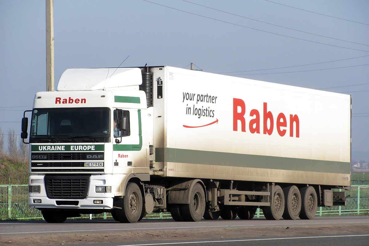 Днепропетровская область, № АЕ 5719 ЕК — DAF 95XF FTG