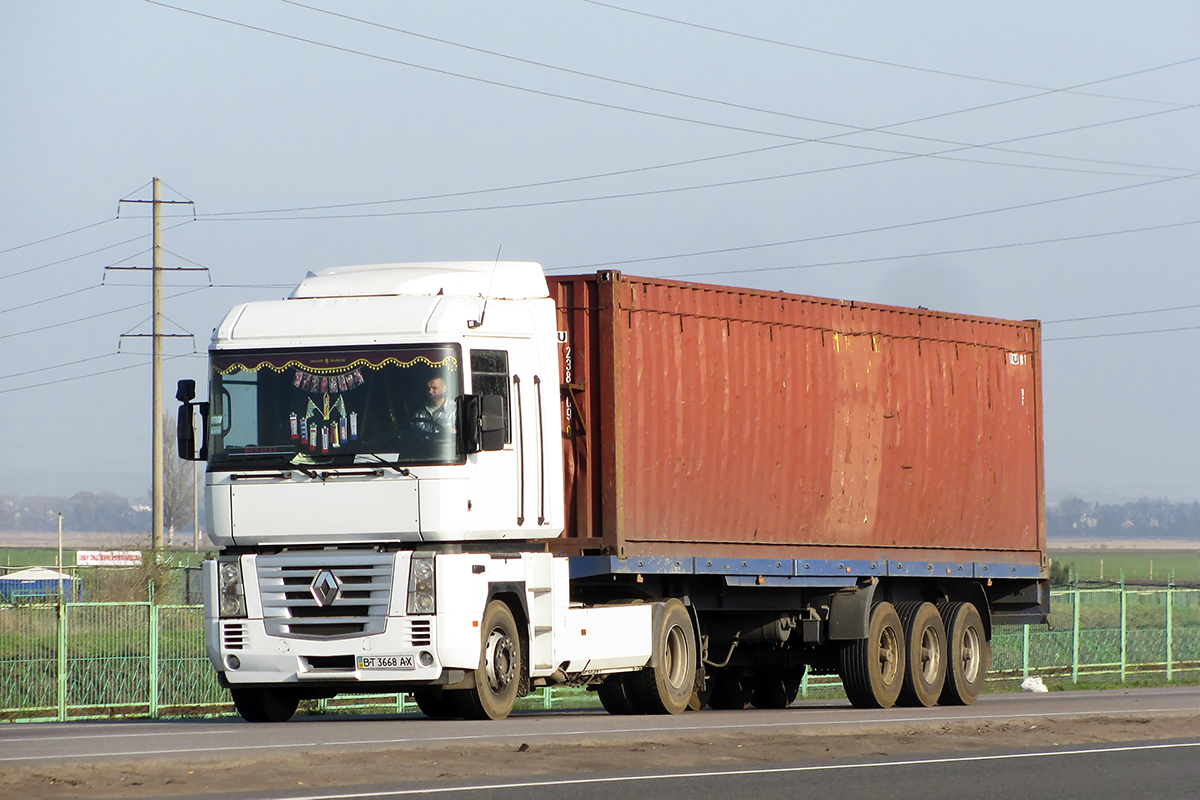 Херсонская область, № ВТ 3668 АХ — Renault Magnum E-Tech ('2001)