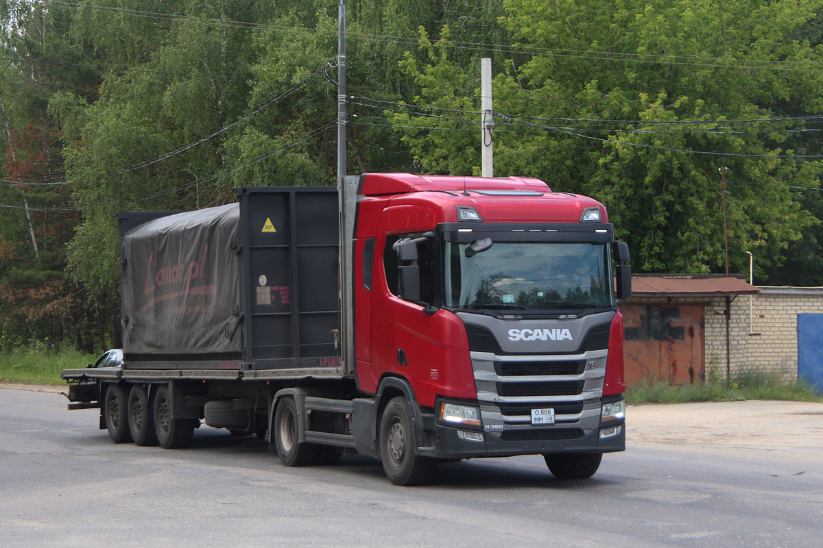 Липецкая область, № О 888 ММ 48 — Scania ('2016) R380
