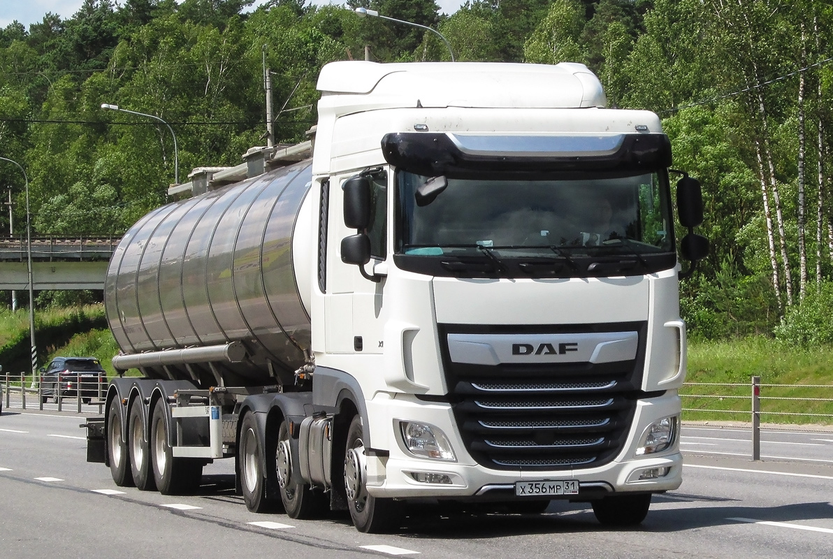 Белгородская область, № Х 356 МР 31 — DAF XF Euro6 FTG