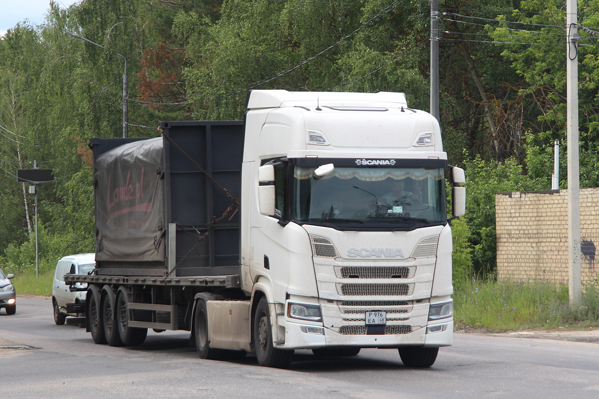 Липецкая область, № Р 976 ЕА 48 — Scania ('2016) R450