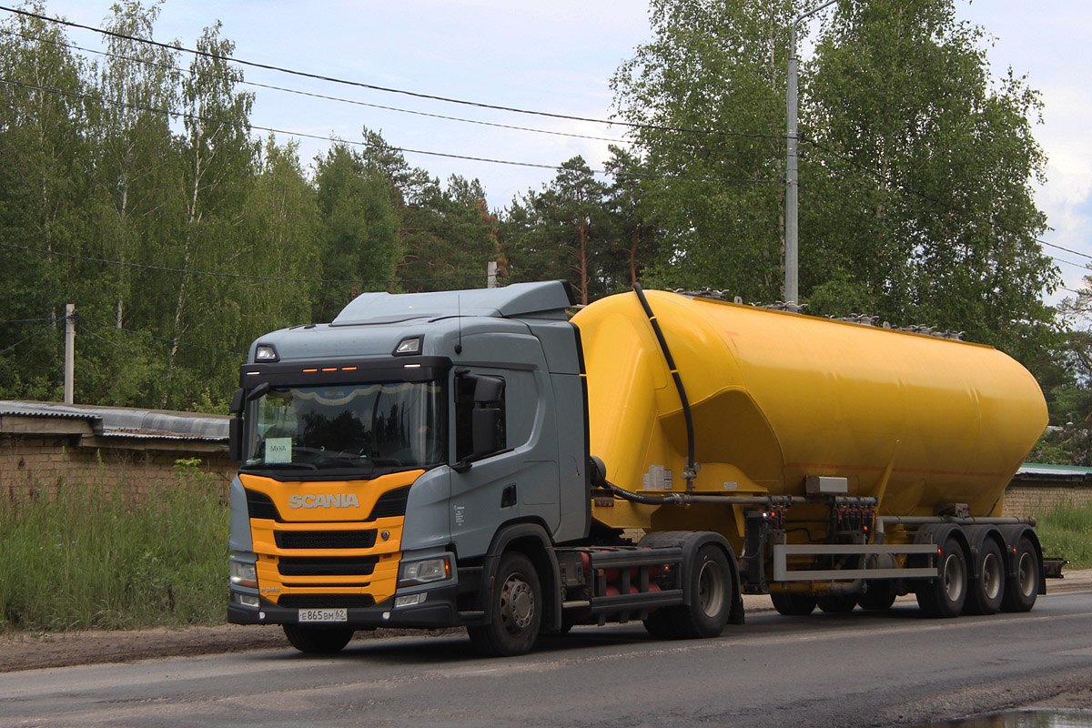 Рязанская область, № Е 865 ВМ 62 — Scania ('2016) P340