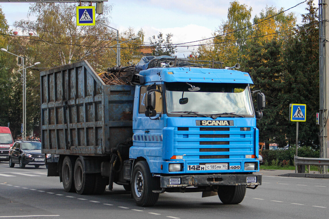 Московская область, № С 185 МК 90 — Scania (II) R142H