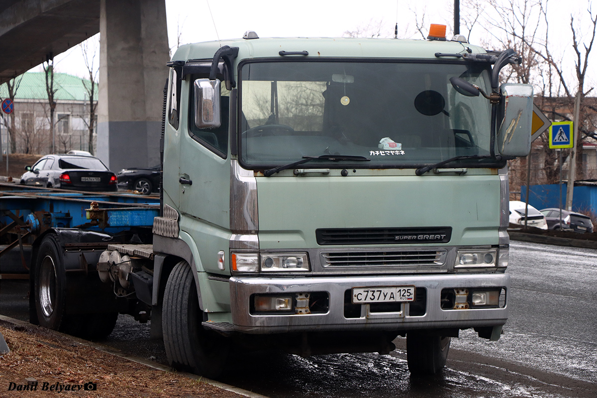 Приморский край, № С 737 УА 125 — Mitsubishi Fuso Super Great