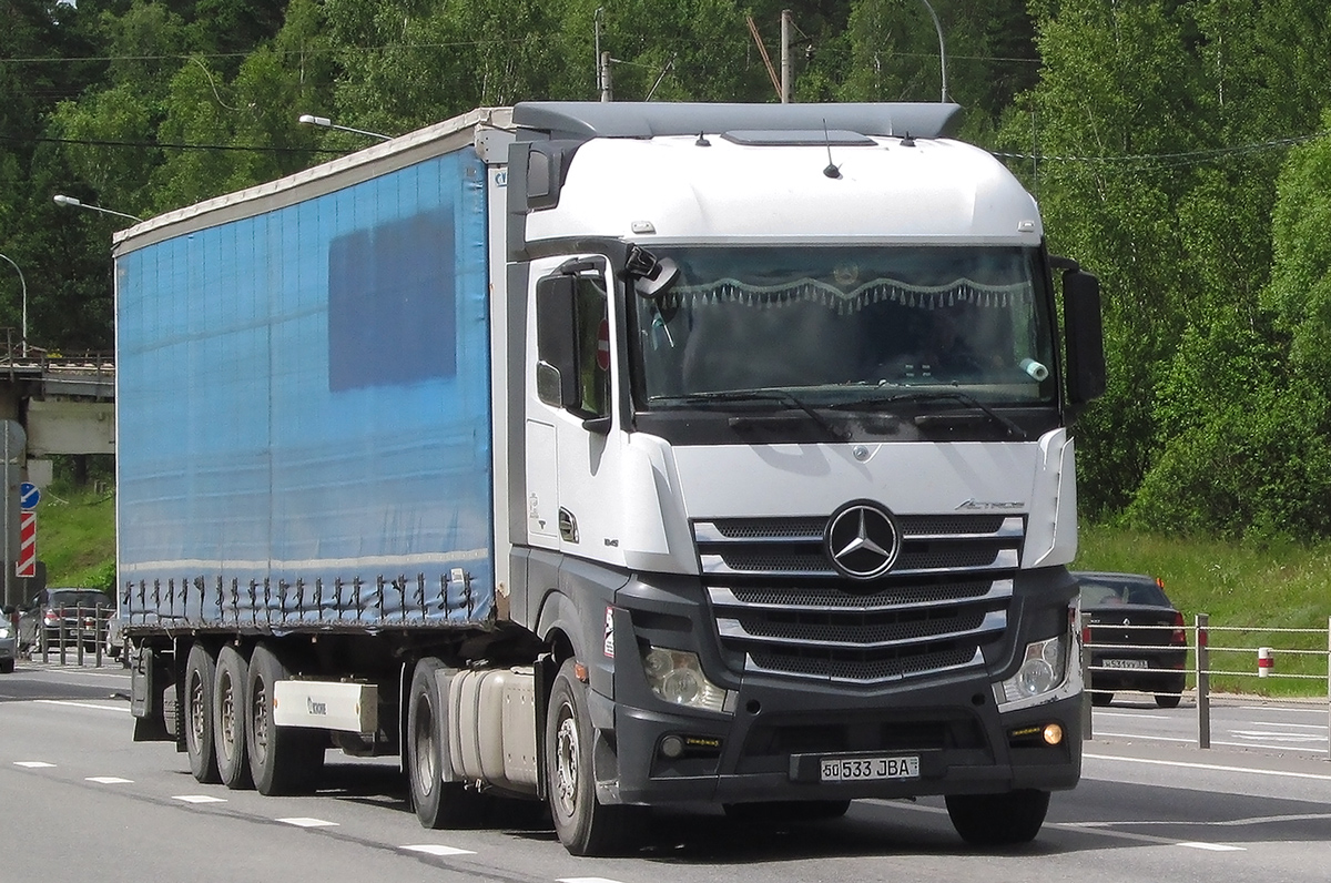 Узбекистан, № 50 533 JBA — Mercedes-Benz Actros ('2011) 1845