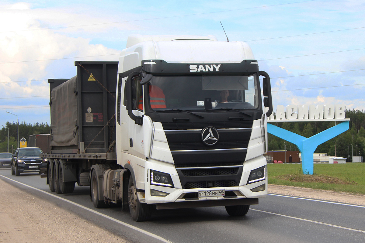 Липецкая область, № Р 128 МН 48 — SANY D495 HQC4180