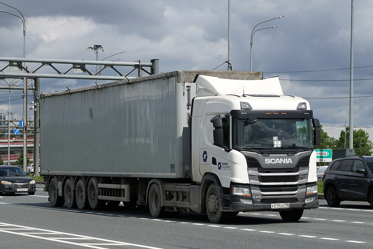 Санкт-Петербург, № К 319 ОХ 198 — Scania ('2016) G410