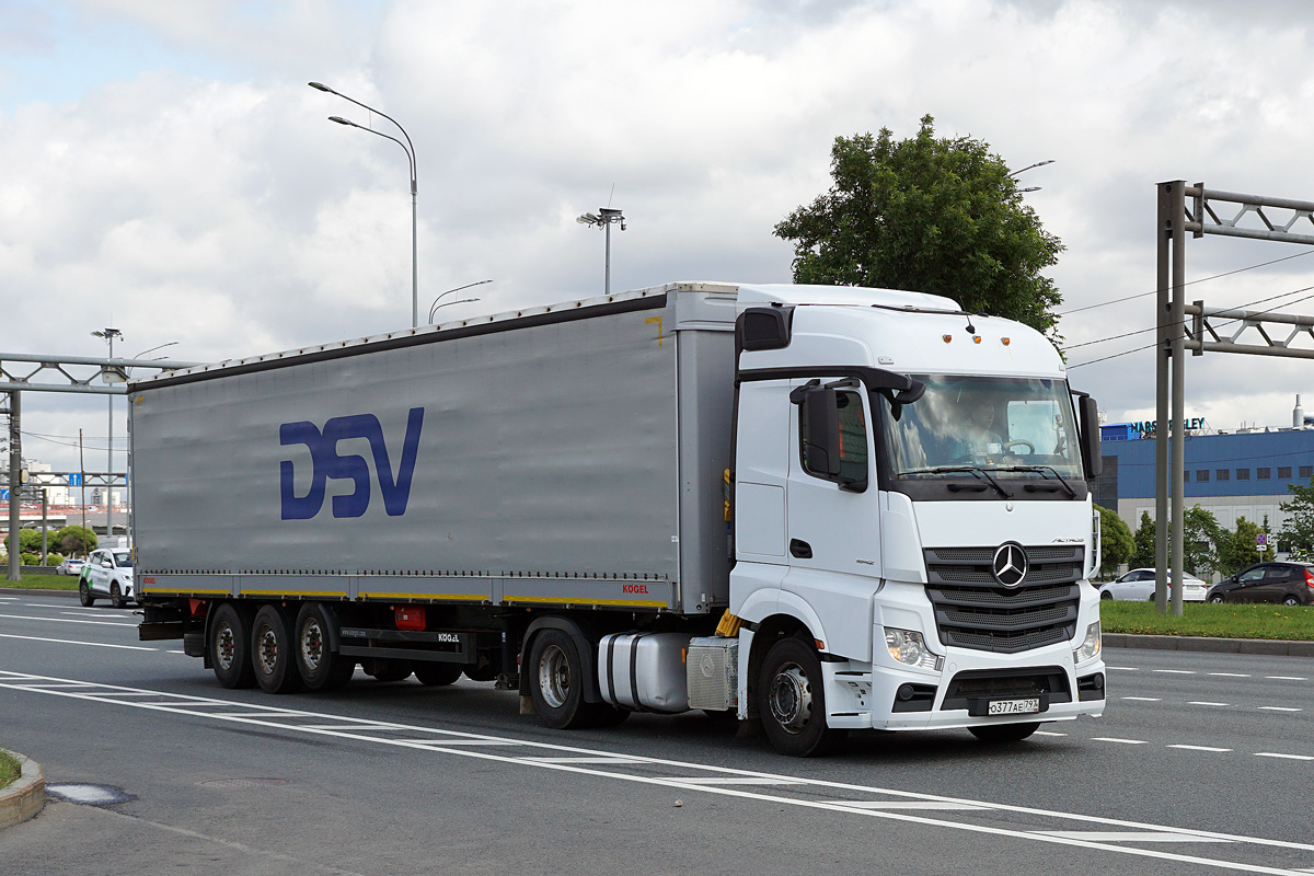 Москва, № О 377 АЕ 797 — Mercedes-Benz Actros '18 1842 [Z9M]