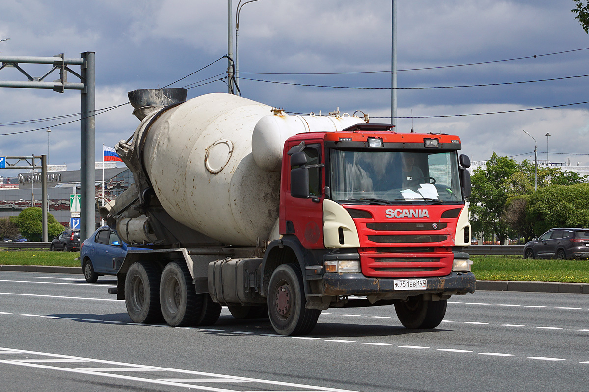 Ленинградская область, № К 751 ЕВ 147 — Scania ('2004) P380