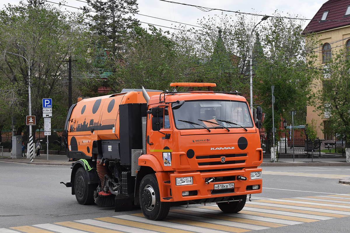 Волгоградская область, № Н 818 КВ 134 — КамАЗ-53605-50