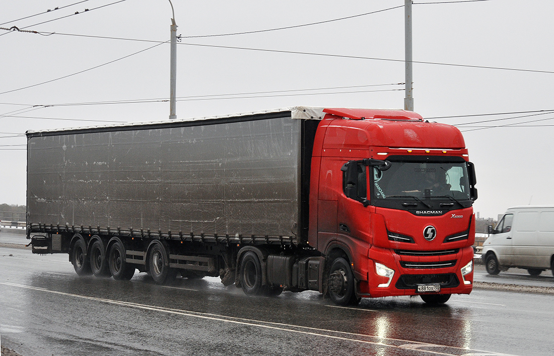 Башкортостан, № К 881 ОХ 702 — Shaanxi Shacman X6000 SX4188