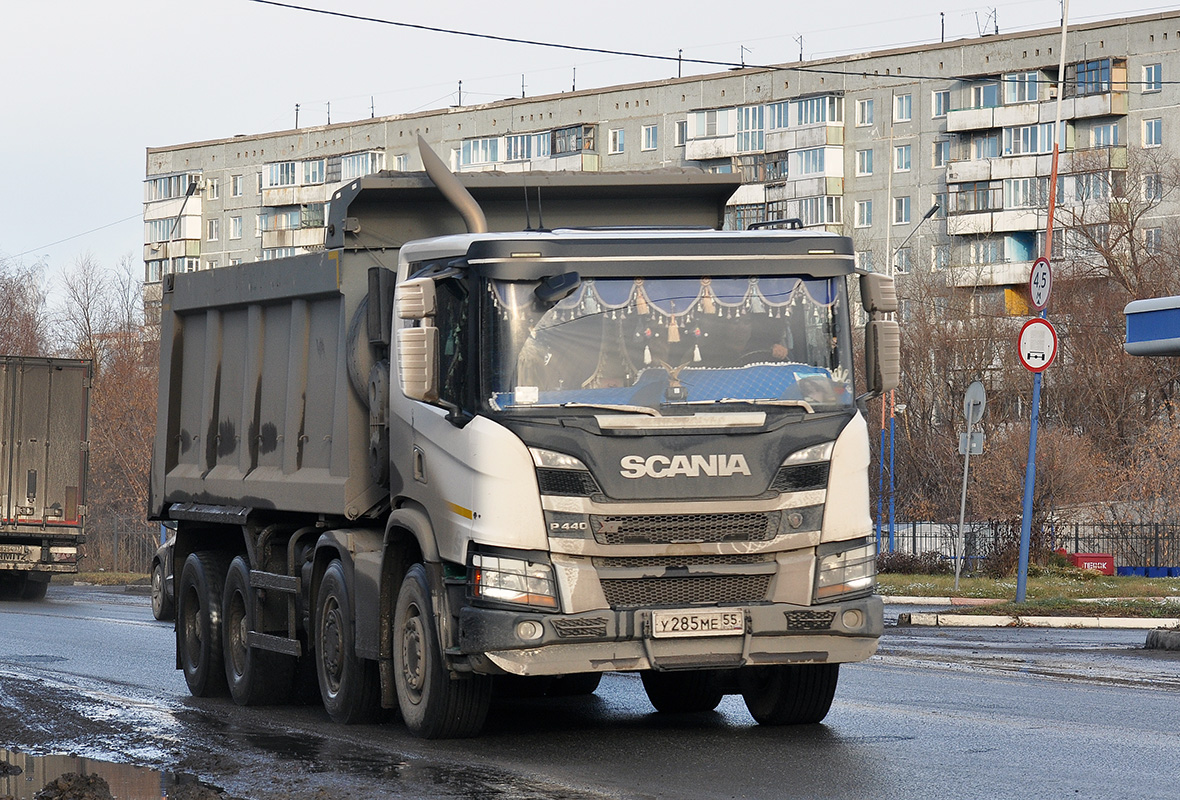 Омская область, № У 285 МЕ 55 — Scania ('2016) P440