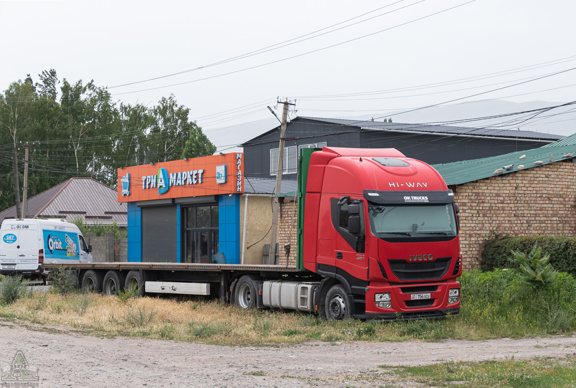 Киргизия, № 09 756 ACU — IVECO Stralis ('2012) 460