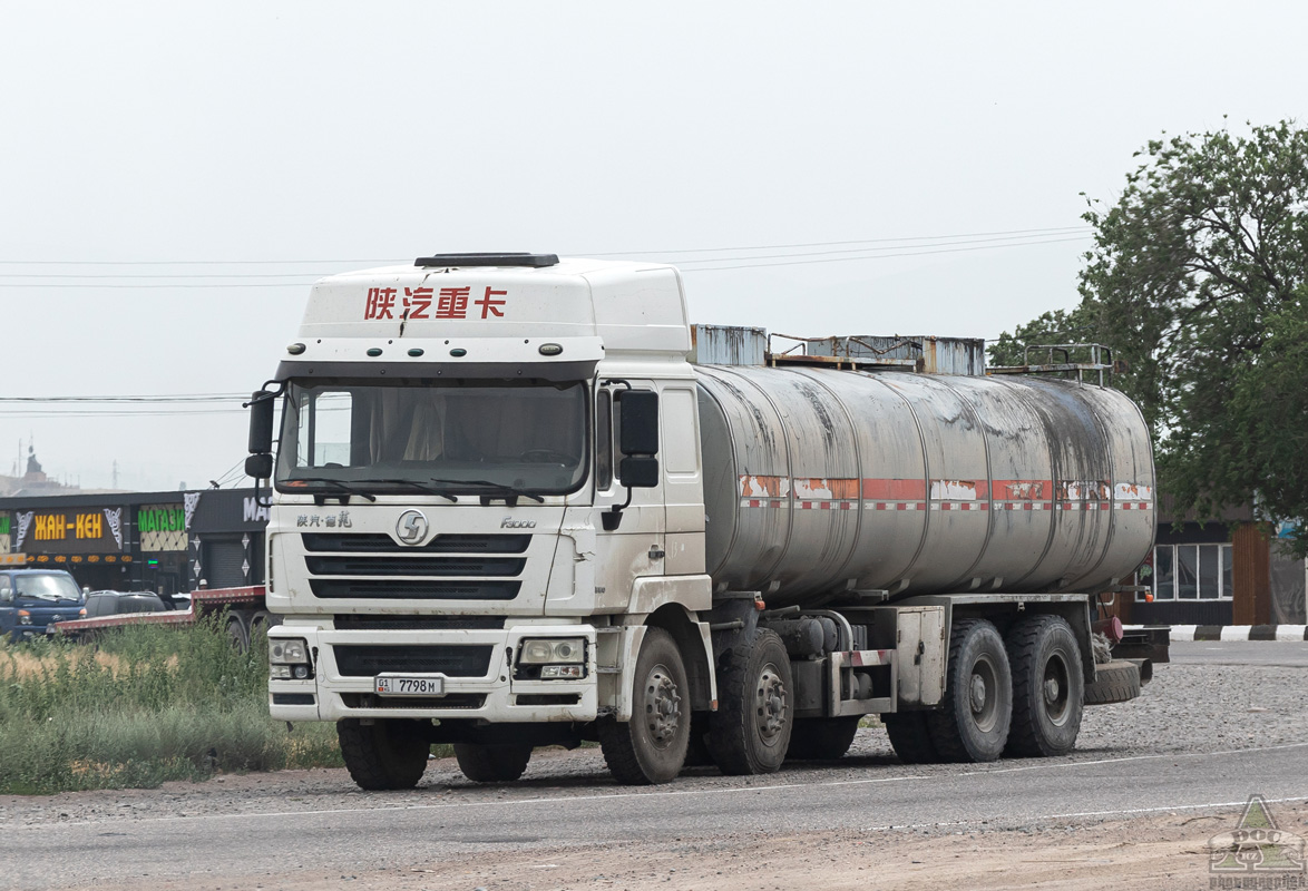 Киргизия, № 01 7798 M — Shaanxi Shacman F3000 (общая модель)