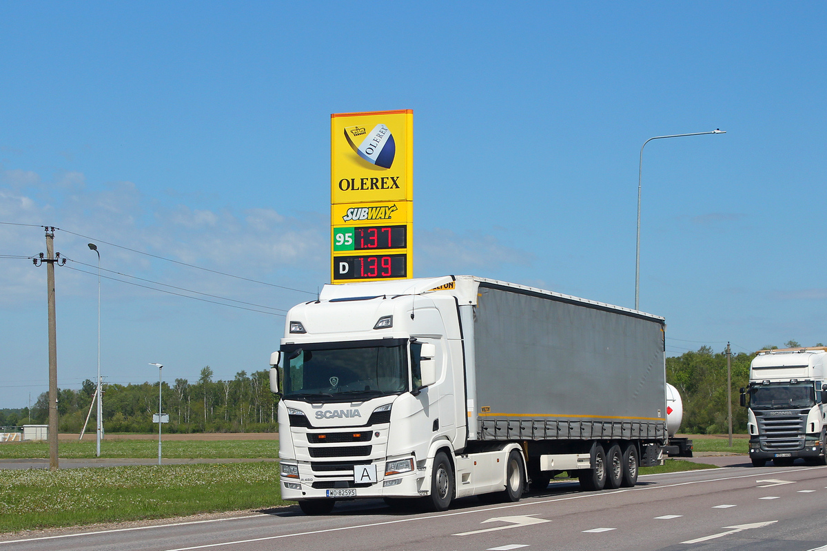 Польша, № WO 82595 — Scania ('2016) R450