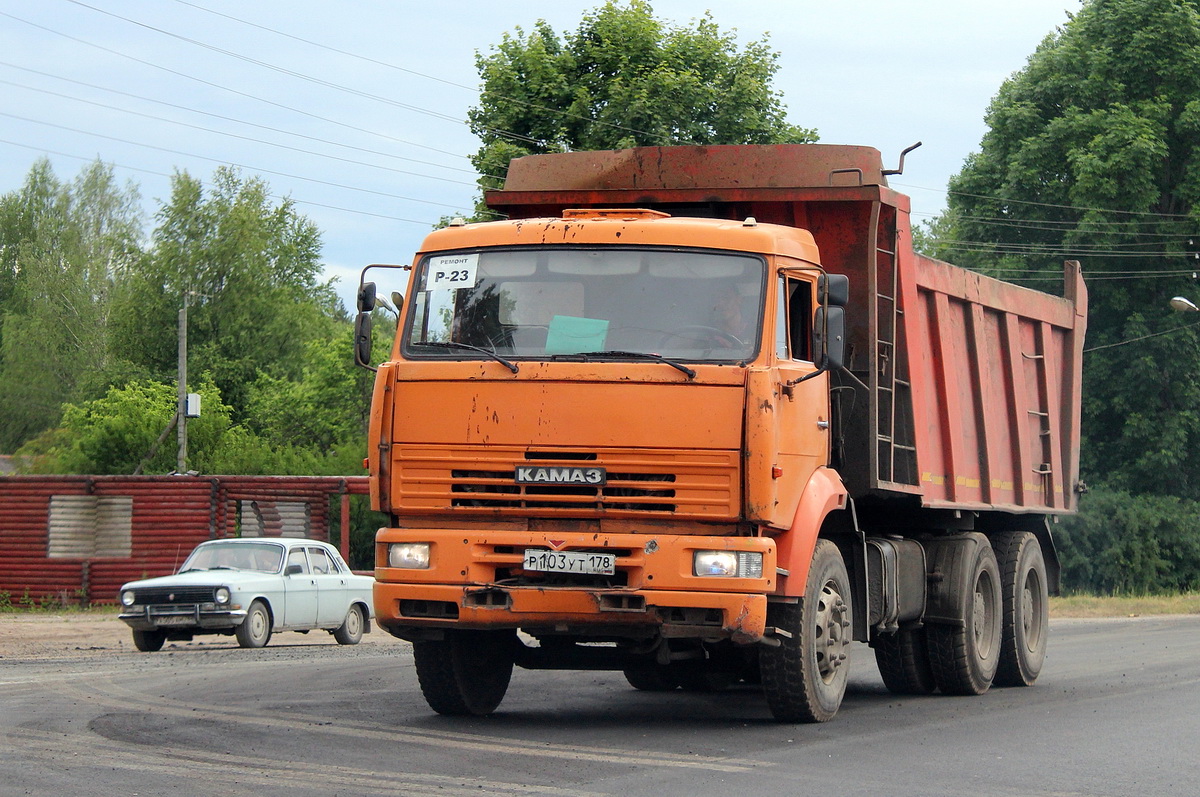 Санкт-Петербург, № Р 103 УТ 178 — КамАЗ-6520 [652000]