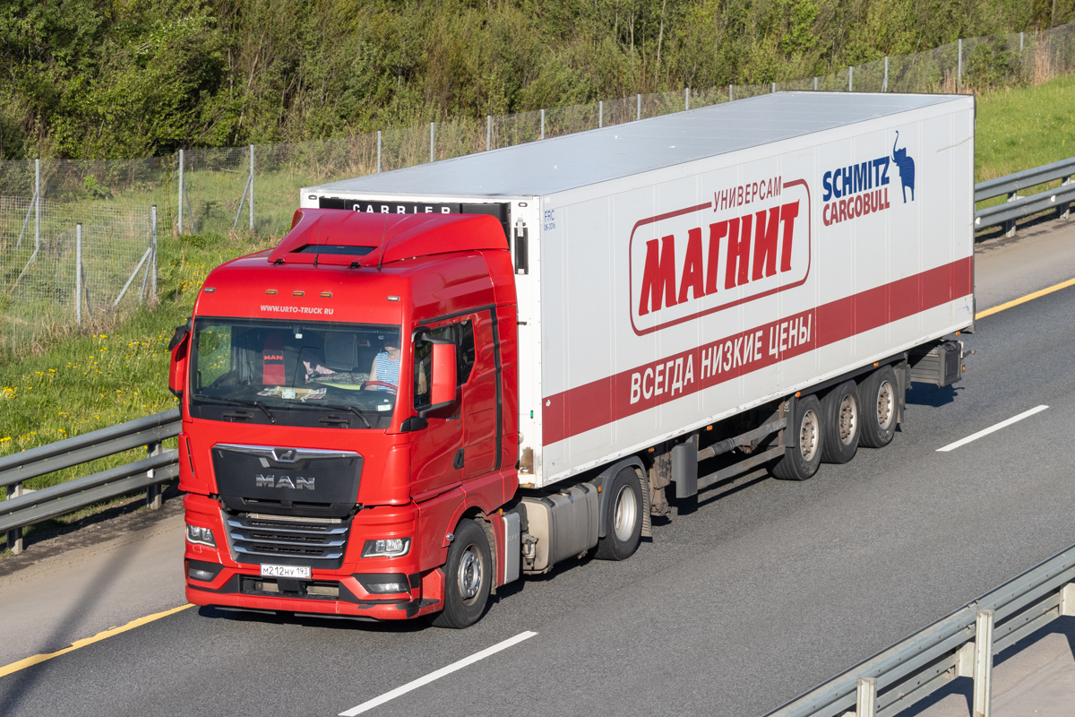 Краснодарский край, № М 212 НУ 193 — MAN TGX ('2020) 18.480