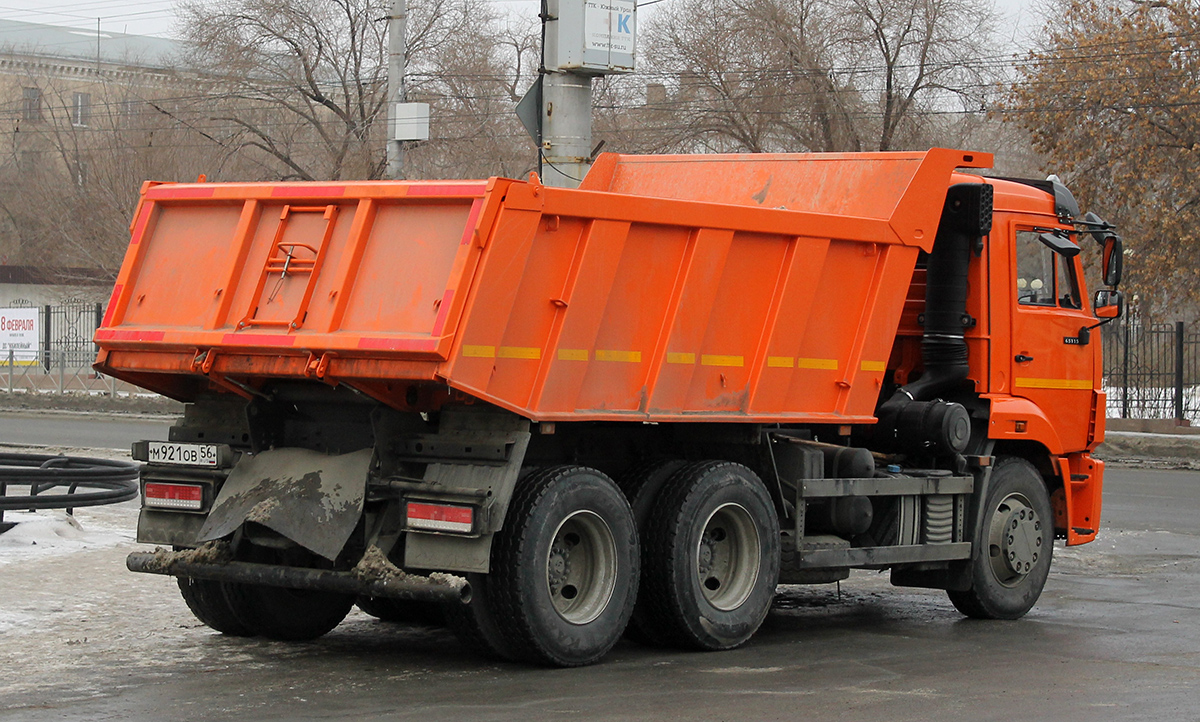 Оренбургская область, № М 921 ОВ 56 — КамАЗ-65115-50