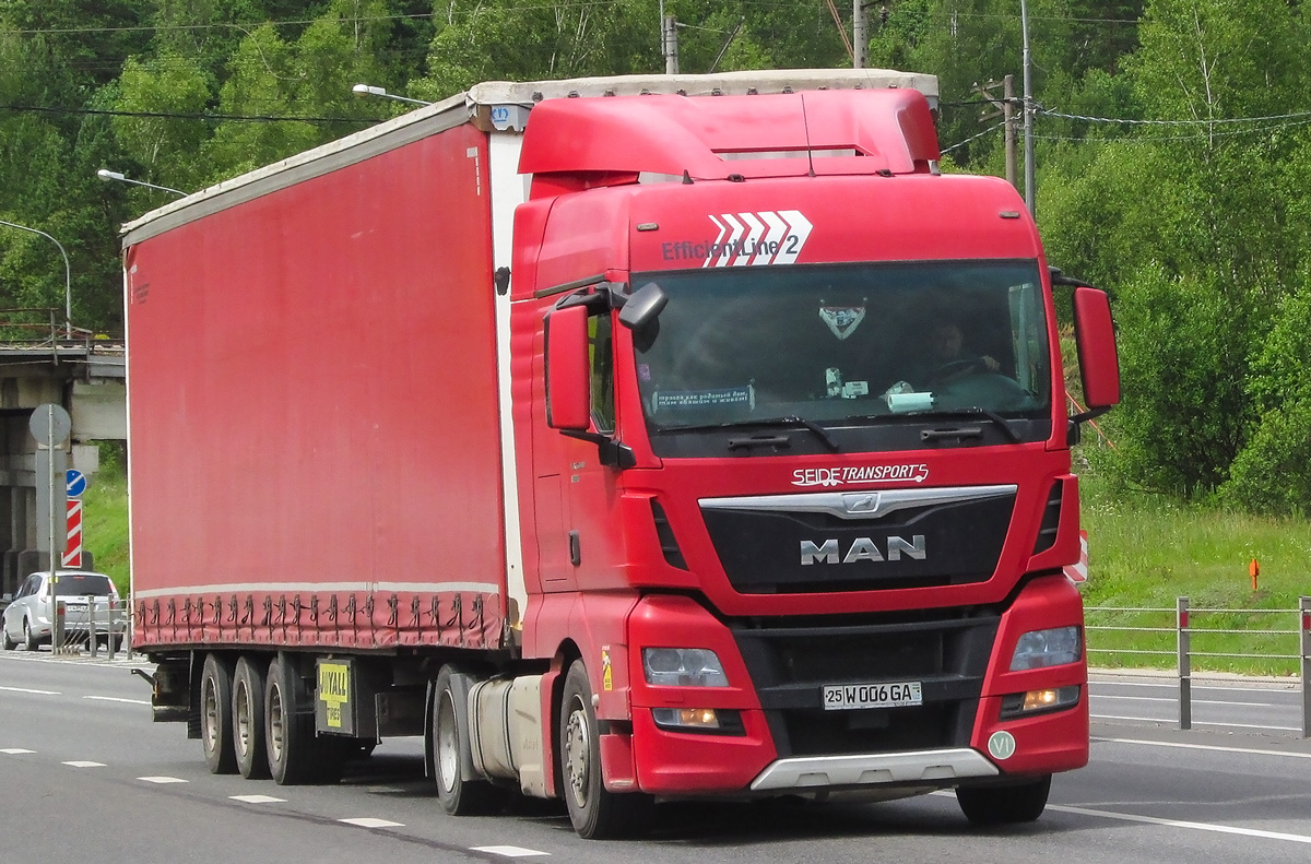Узбекистан, № 25 W 006 GA — MAN TGX ('2012) 18.440