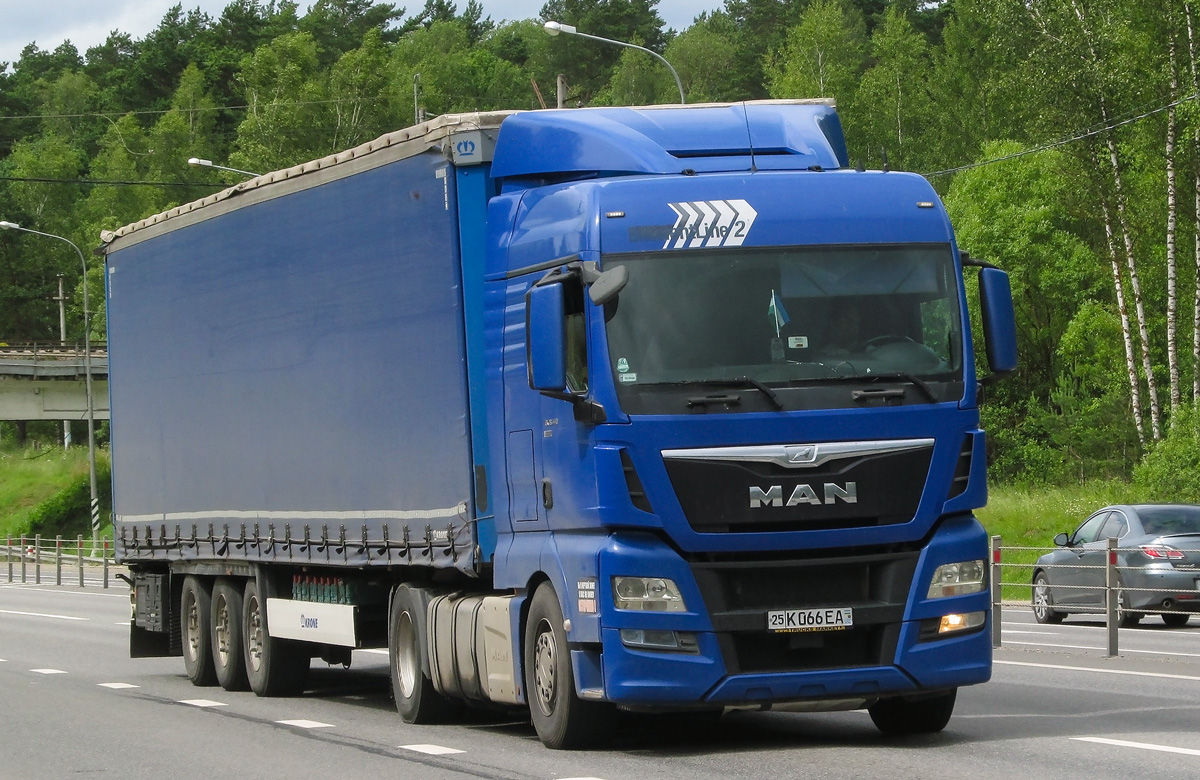 Узбекистан, № 25 K 066 EA — MAN TGX ('2012) 18.440