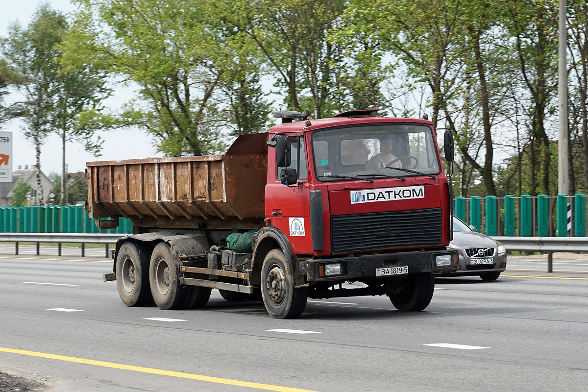 Минск, № ВА 1819-5 — МАЗ-6303 (общая модель)