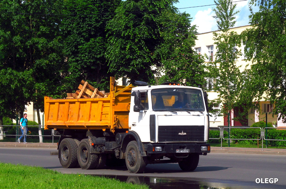 Витебская область, № АЕ 0532-2 — МАЗ-5516 (общая модель)