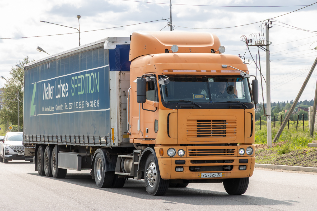 Владимирская область, № У 573 СУ 33 — Freightliner Argosy