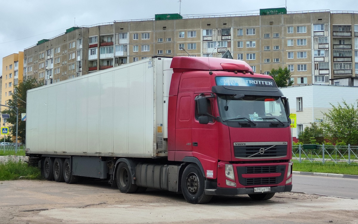 Санкт-Петербург, № А 990 ВК 198 — Volvo ('2008) FH.420