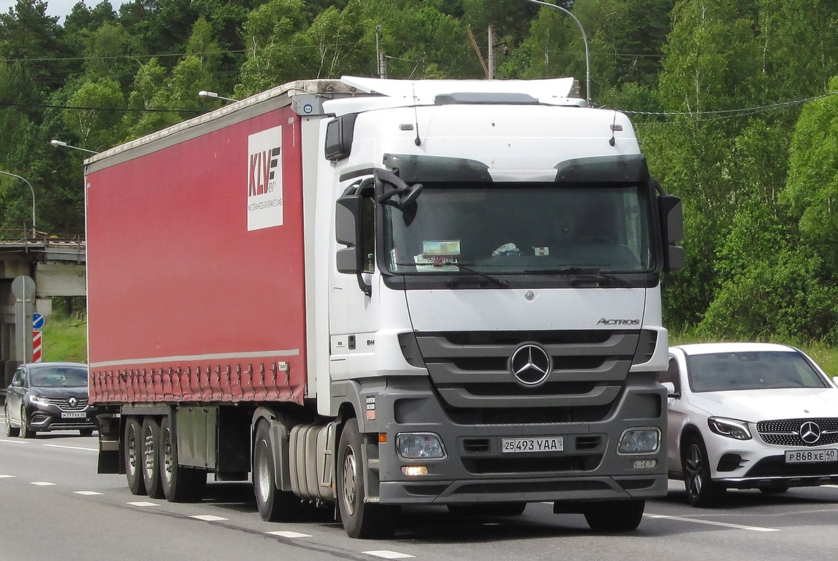 Узбекистан, № 25 493 YAA — Mercedes-Benz Actros ('2009) 1844