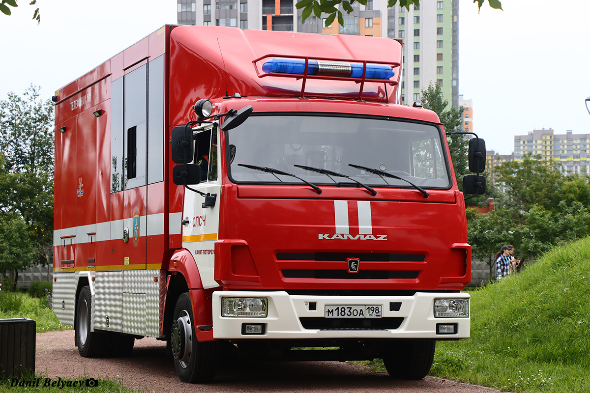 Санкт-Петербург, № М 183 ОА 198 — КамАЗ-4308-G5(69)
