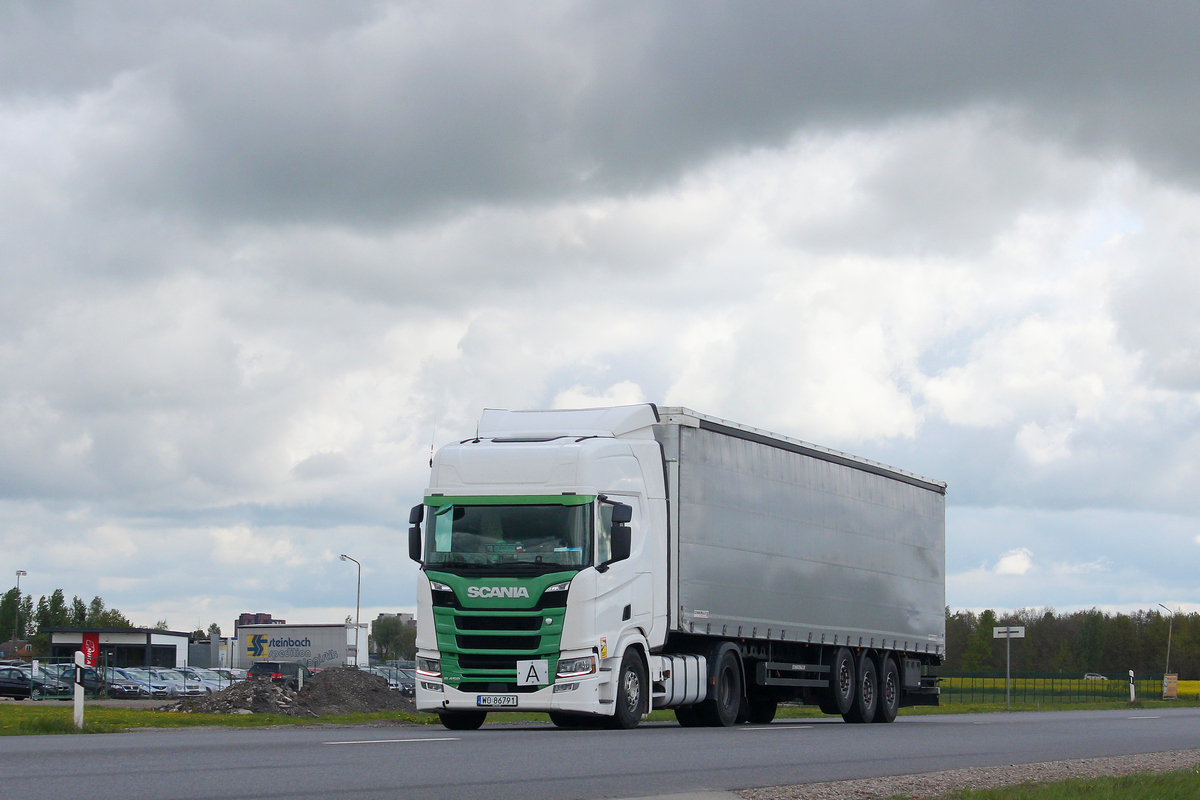Польша, № WO 86791 — Scania ('2016) R450