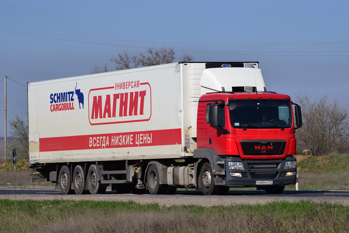 Волгоградская область, № М 485 МХ 761 — MAN TGS 18.360