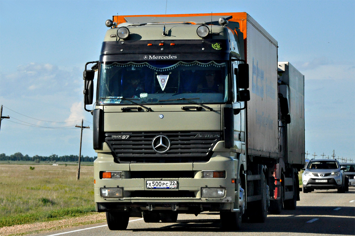 Алтайский край, № Х 500 РС 22 — Mercedes-Benz Actros ('1997) 2540