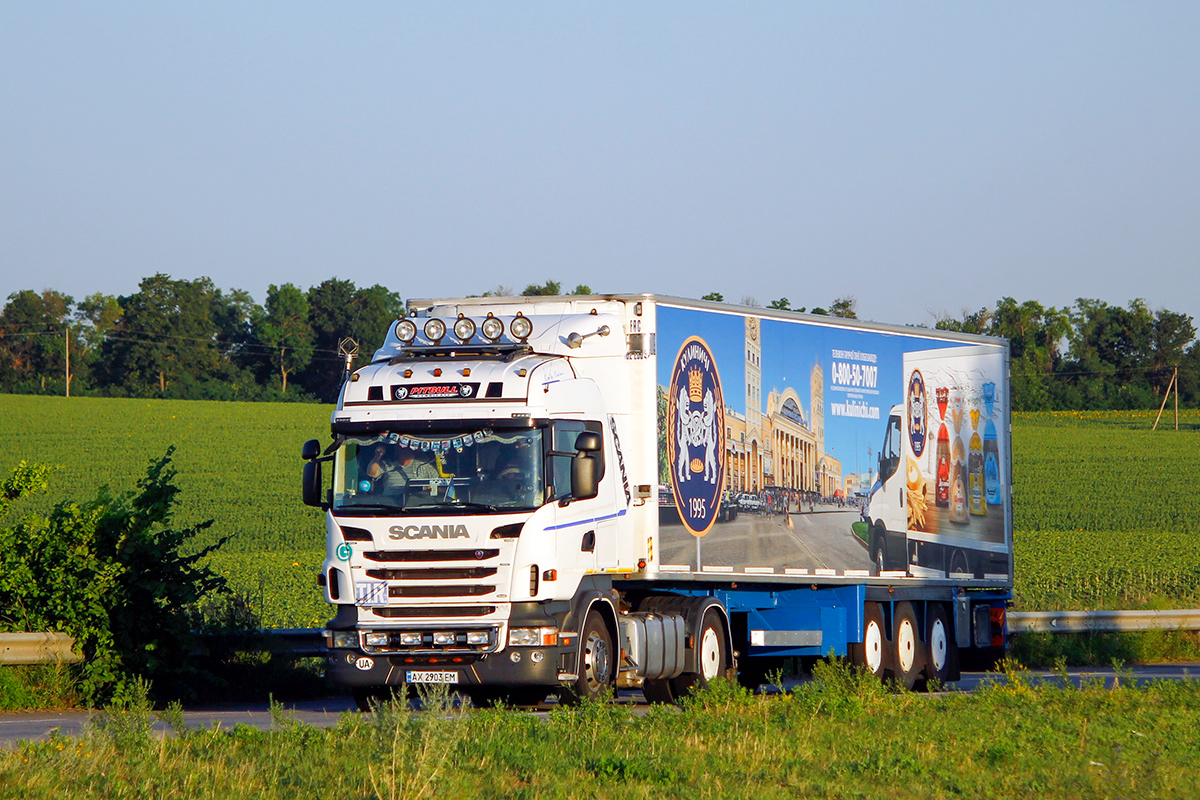 Харьковская область, № АХ 2903 ЕМ — Scania ('2009) R400