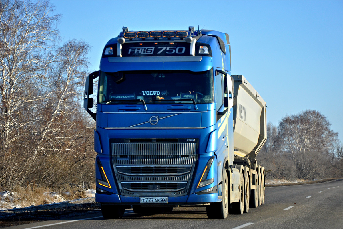 Алтайский край, № Т 777 АВ 22 — Volvo ('2020) FH16.750
