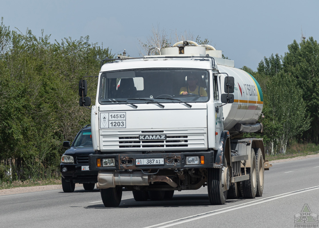Киргизия, № 01 387 AI — КамАЗ-65115-62