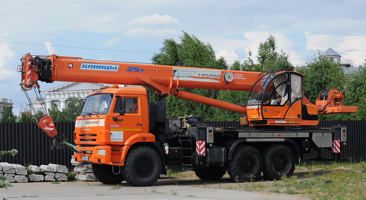 Омская область, № У 159 АХ 55 — КамАЗ-43118-50